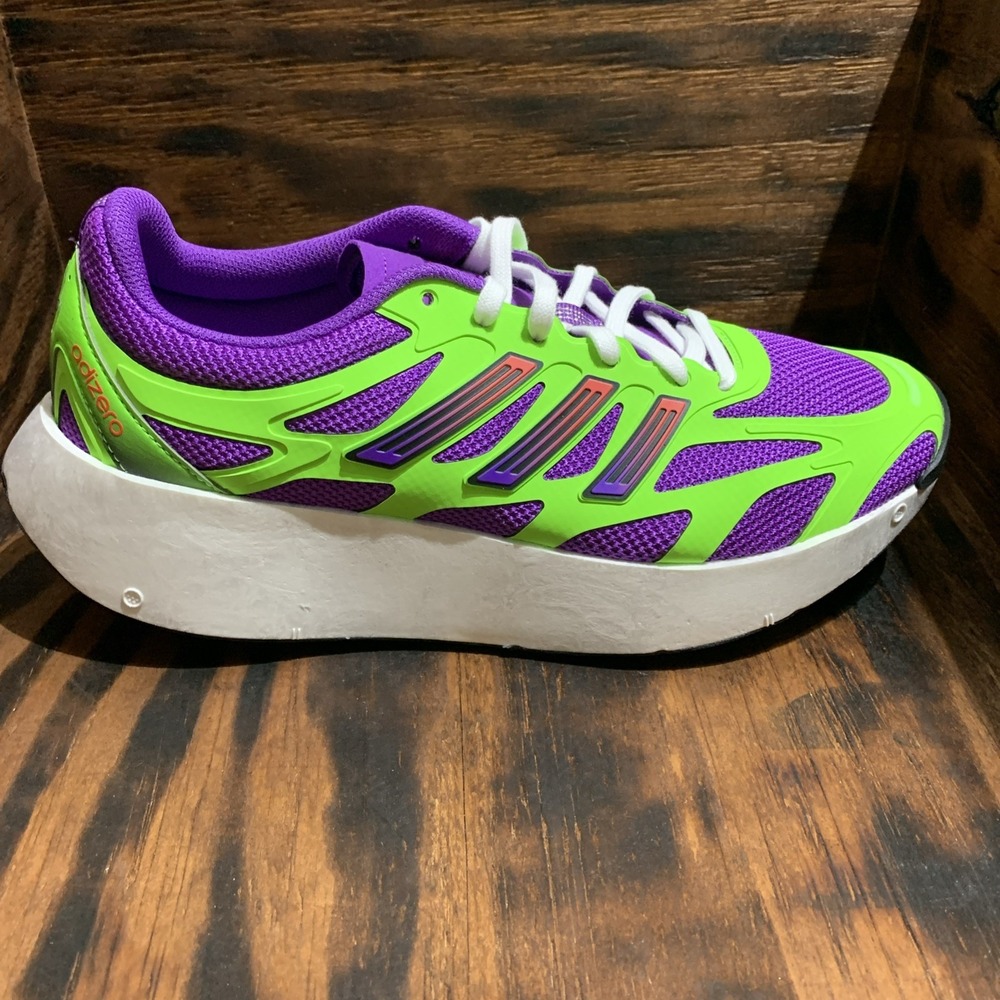 adidas women Adizero Aruku W Shoes JP5566 Green/purple Size‎ 10